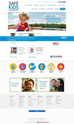 Captura de pantalla www.safekids.org
