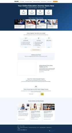 Screenshot www.onlineu.com