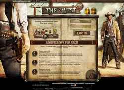 Captura de pantalla www.the-west.net