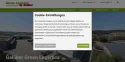 Στιγμιότυπο οθόνης greenlogistics.galliker.com