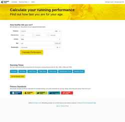 Captura de pantalla runninglevel.com