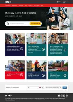 Screenshot partnerportal2.intoglobal.com