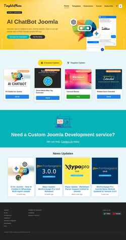 Zrzut ekranu templateplazza.com