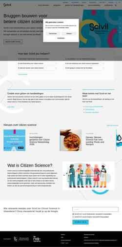 Screenshot www.scivil.be