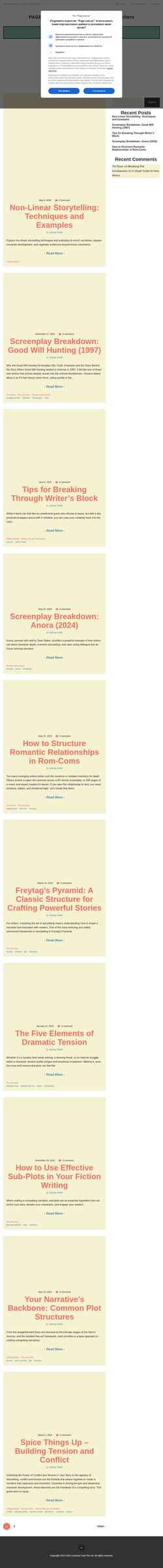 Screenshot page.com.au