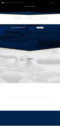 Screenshot www.usacurling.org