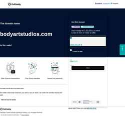 Snímek obrazovky bodyartstudios.com