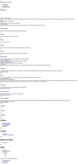 Screenshot www.birdlasser.com