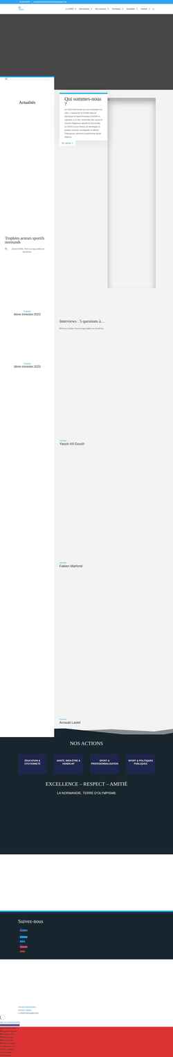 Screenshot crosnormandie.com