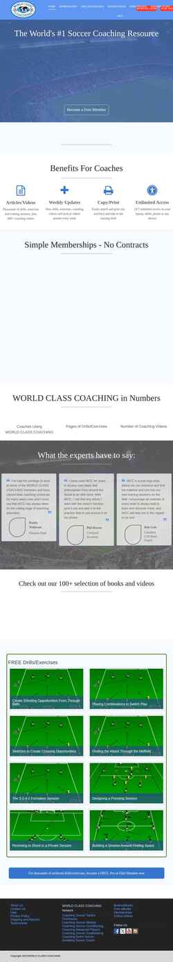Screenshot worldclasscoaching.com