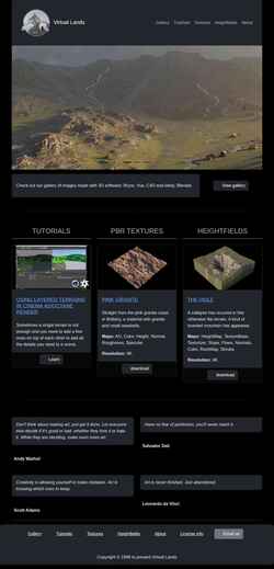 Captura de pantalla virtual-lands-3d.com