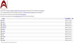 Screenshot ftp.sunet.se