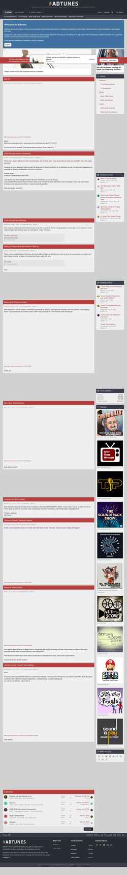 Schermafbeelding adtunes.com