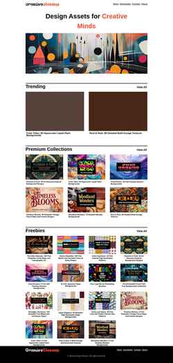 Screenshot creativecloseup.com