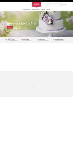Screenshot globalsugarart.com