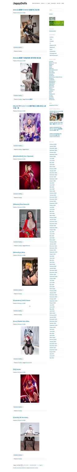 Скриншот jappydolls.net