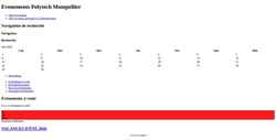 Screenshot events.polytech.umontpellier.fr