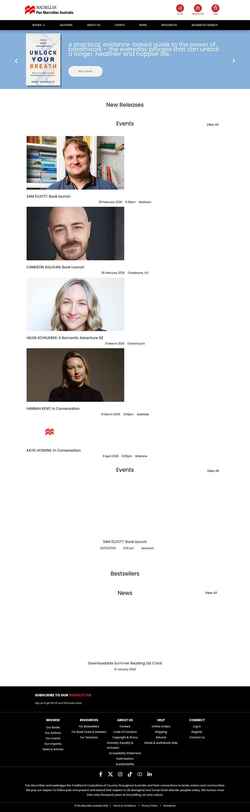 スクリーンショット www.panmacmillan.com.au