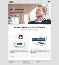 Screenshot dev.xing.com