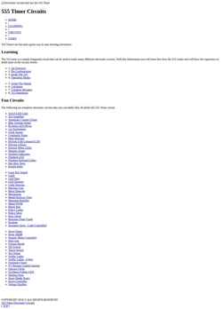 Screenshot www.555-timer-circuits.com