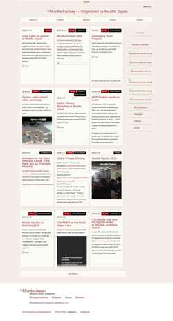 Screenshot www.mozillafactory.org