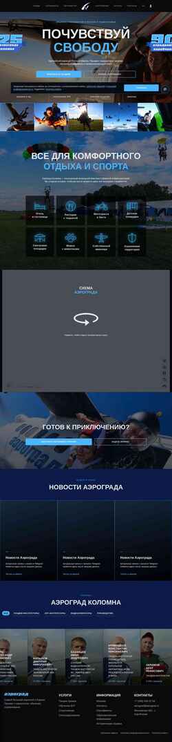 スクリーンショット aerograd.ru