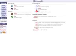Skjermdump memecode.com