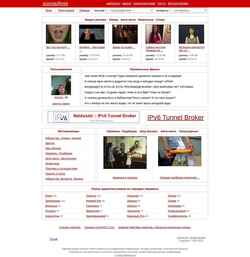 Snímek obrazovky xoxma.net