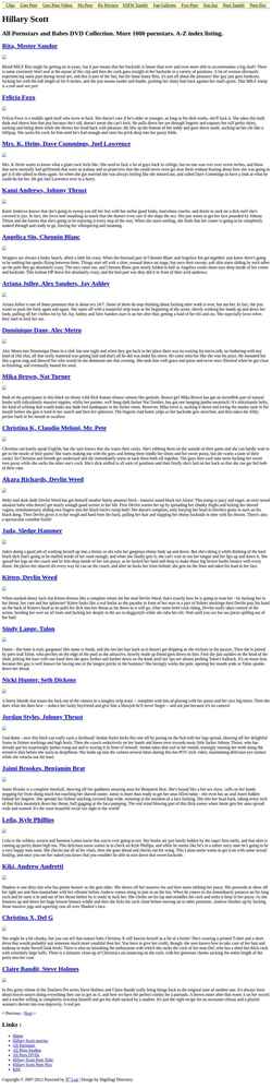 Screenshot hillary-scott.xnlog.com