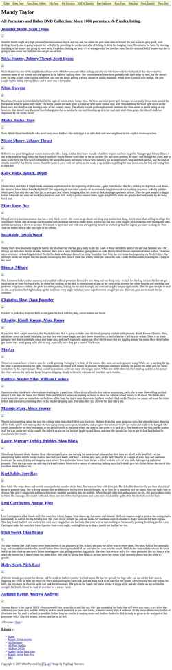 Screenshot mandy-taylor.xnlog.com