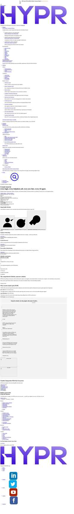 Screenshot www.hypr.com