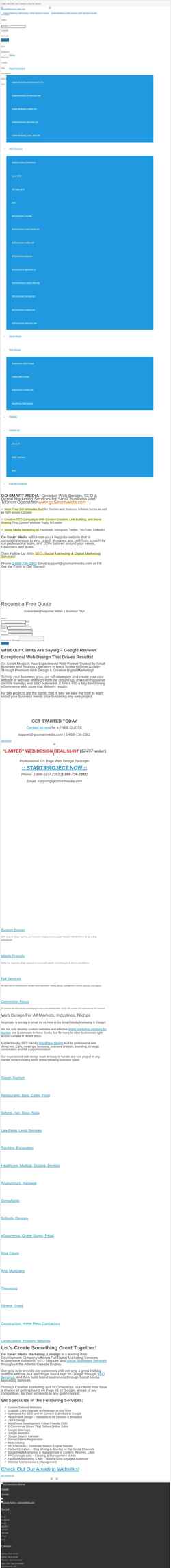Screenshot gosmartmedia.com