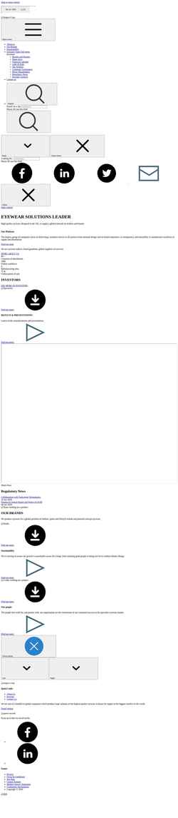 Screenshot www.inspecs.com