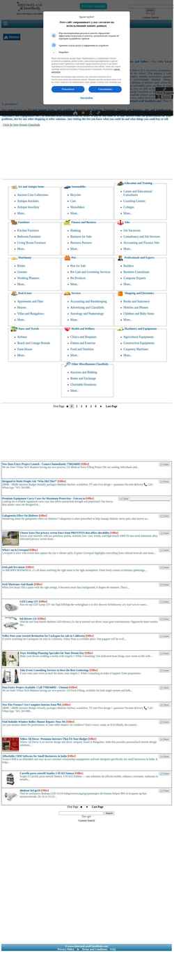 Captura de pantalla internetlocalclassifieds.com
