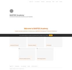 Screenshot www.bartecacademy.com