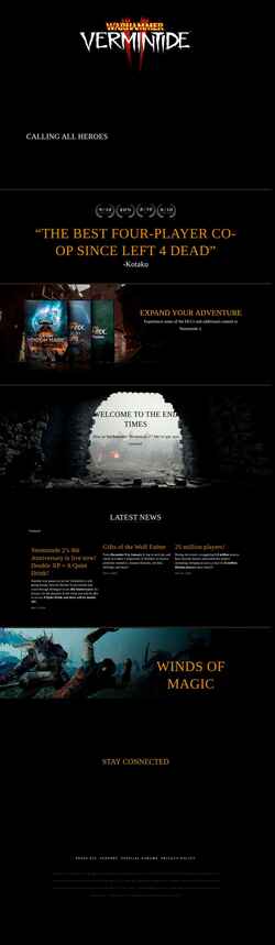 Screenshot www.vermintide.com