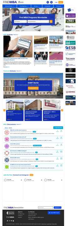 Schermafbeelding find-mba.com