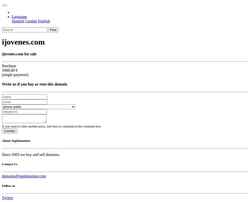 Screenshot ijovenes.com