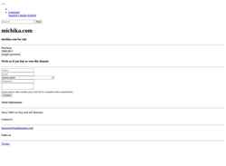 Screenshot michika.com