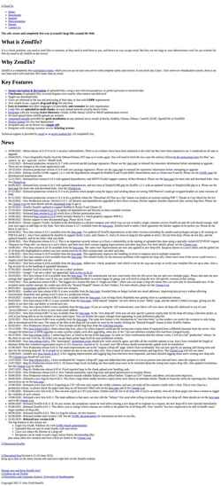 Screenshot zend.to
