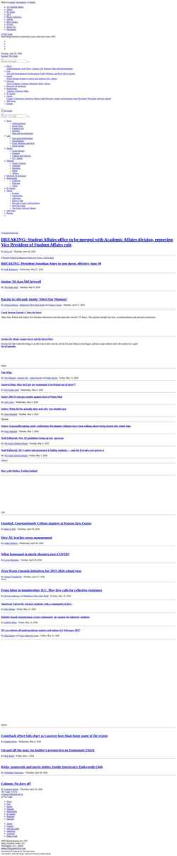 Screenshot www.theeagleonline.com