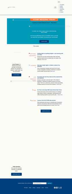 Screenshot lynnepeeples.com