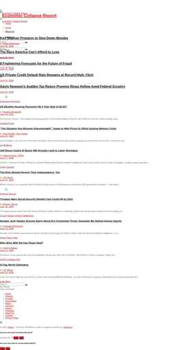 Screenshot economiccollapse.report