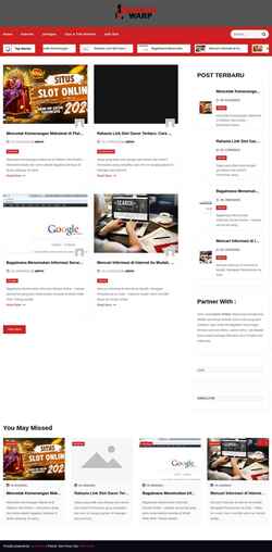 Screenshot www.searchwarp.com
