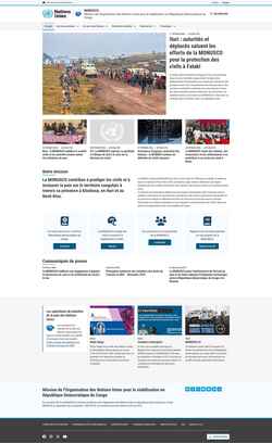 Screenshot monusco.unmissions.org