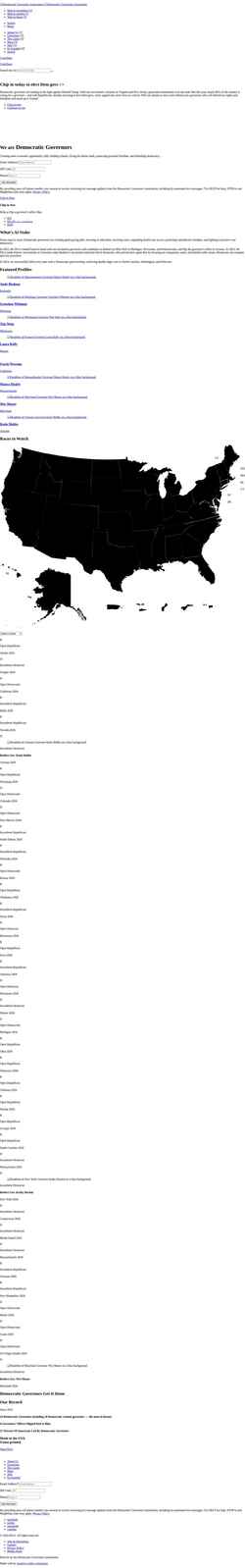 Screenshot democraticgovernors.org