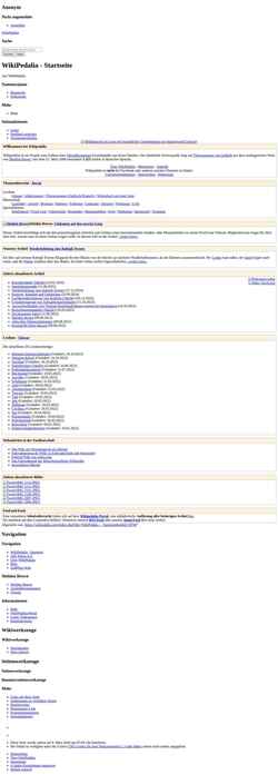 Снимак екрана wikipedalia.com