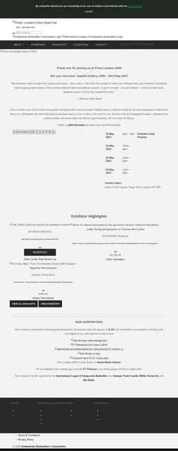 Screenshot www.firstslondon.com