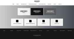 Skärmdump seiko.com.au