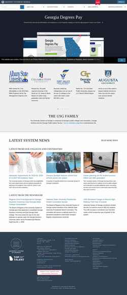 Skærmbillede usg.edu